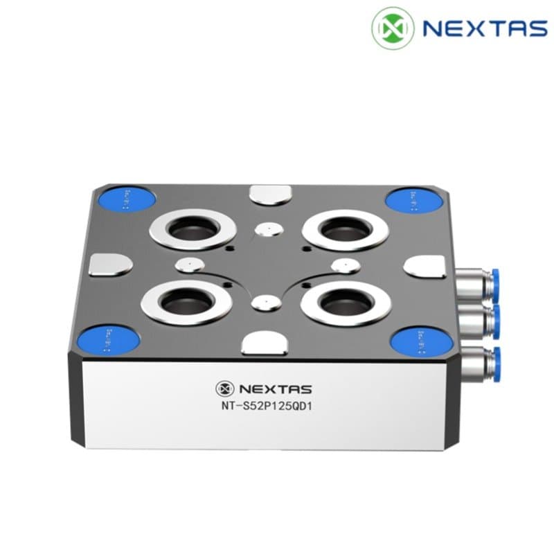 Paleta de referencia neumática NT-S52P125QD1 rectangular de cuatro módulos