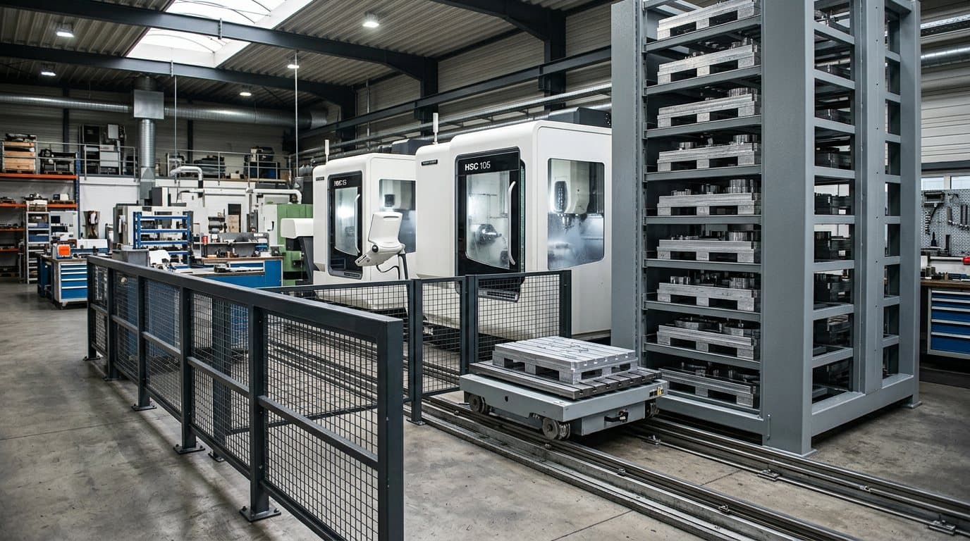 Célula de fabricación eficiente con productos Nextas distribuidos en España y Portugal