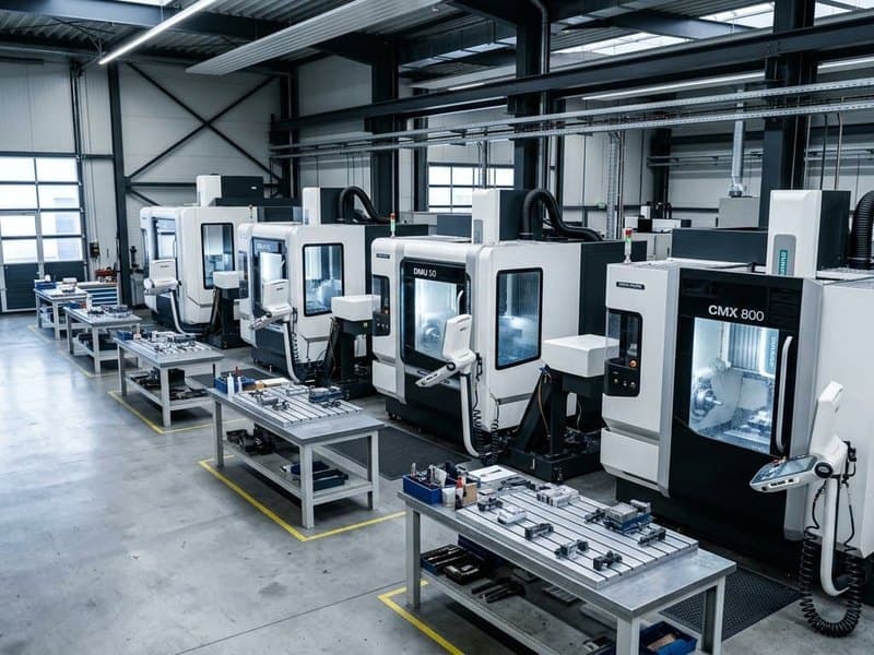 Taller de mecanizado equipado con soluciones Nextas distribuidas por RM2b