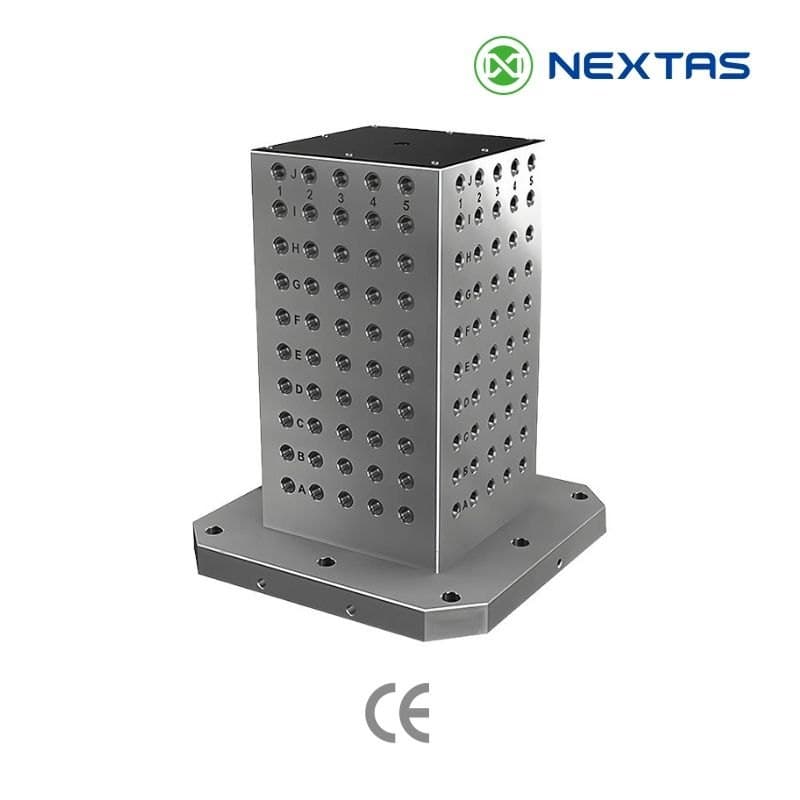 Columnas de utillaje Nextas para centros horizontales, verticales y mesas rotativas