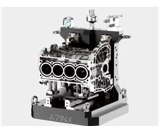 Utillaje hidráulico para el bloque superior de un motor de autonomía extendida